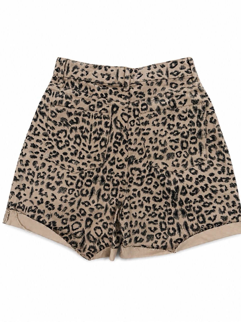 Free People Dogtown Shorts in Leopard Print - Picture 4 of 6